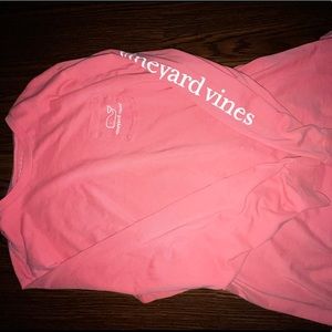 pink vineyard vines long sleeve